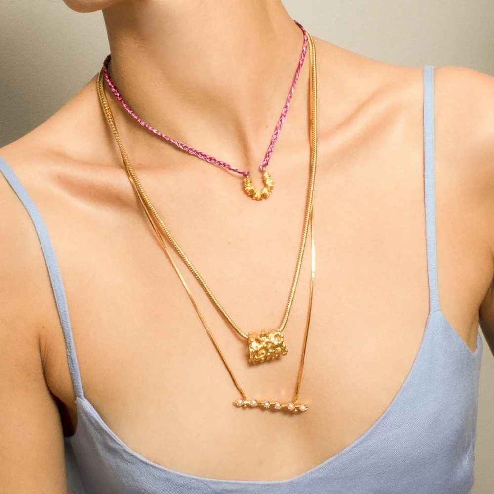 Anthropologie Pajarolimon Monera Necklace - Picture 4 of 7